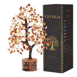 Yatskia Carnelian Crystal Tree, Crystals And Gemstones, Spiritual Gifts For Women, Decorative Home Accessories, Orange Decor Gemstone Tree, Crystal Ornaments, Meditation Gifts