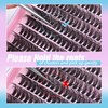 JIMIRE Fluffy Lash Clusters Volume Wispy 50D Thick Mink Eyelash