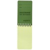 Kombat UK Mini Waterproof Notepad, Olive Green