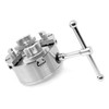 WEN LA4374 3.75-Inch 4-Jaw Self-Centering Lathe Chuck Set with 1-Inch