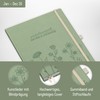 Häfft® Weekly Note Calendar 2026 A4 "Fine Flowers" Book Calendar,