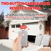 Kingdder 2 Pcs Two Button Garage Door Remote Compatible with