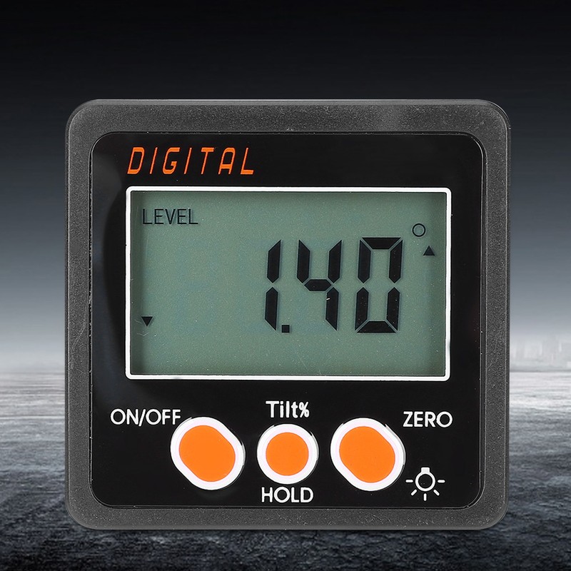 Digital Level Meter Mini Inclinometer High Accuracy 4 x 90°