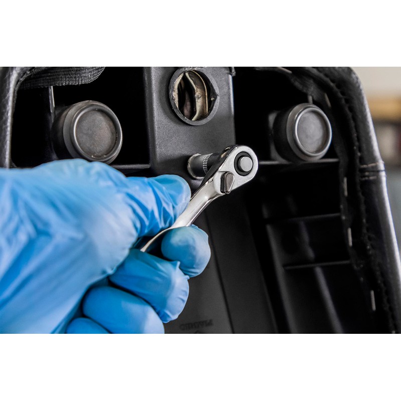 Sealey Siegen Micro Ratchet Wrench & Bit Driver Set, 2pc