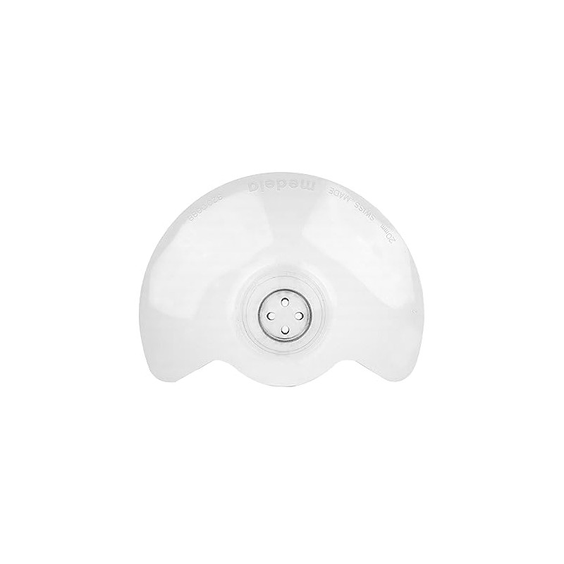Medela Contact Nipple Shield for Breastfeeding, Medium 20mm Nippleshield, for