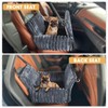 MIXJOY Dog Car Seat for Small/Medium Dogs up to 25