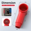 RVBOATPAT 12 Pack Silicone Battery Terminal Cover Terminal Protector Boot
