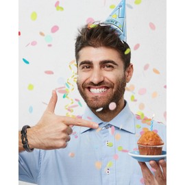 BOCHOI 40th Birthday Gifts for Men, 40 Year Old Birthday Bracelet Birth Gift Ideas for Dad Grandpa Son Husband Boyfriend Him