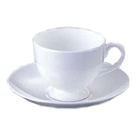 WEDGWOOD ホワイトコノート ティーソーサー リー 14.5cm 53610003505