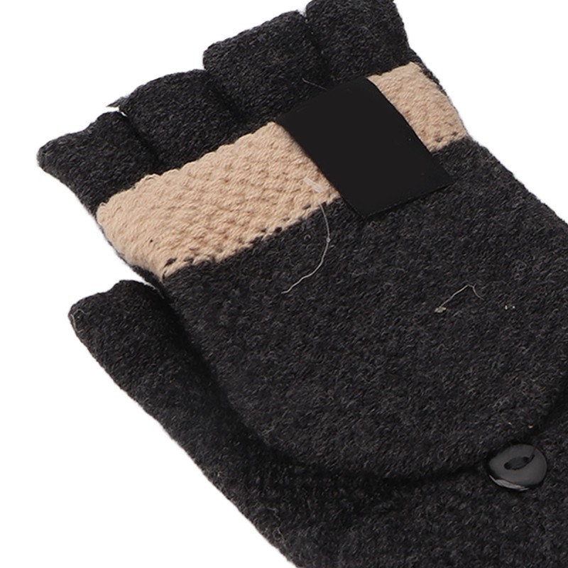 USB Heated Gloves Full and Half Fingers Washable Knitting Electric