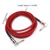 JORINDO Guitar Cable 6.35mm 1/4in Audio Connection Wire Electric Musical