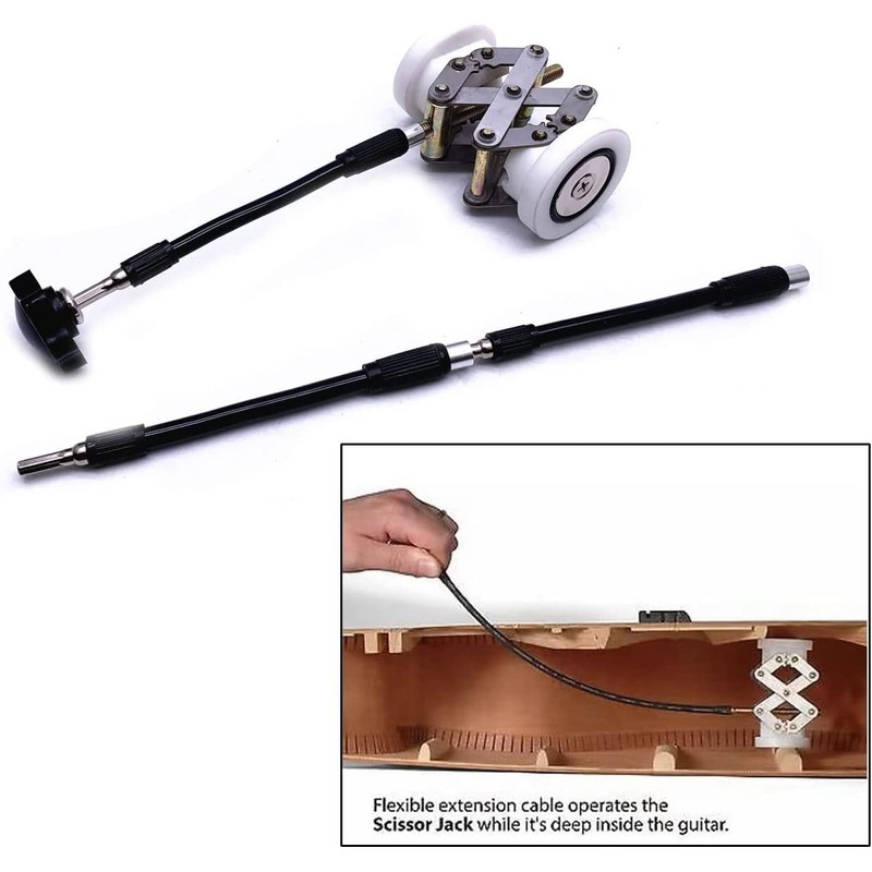 TUOREN Luthier Guitar Tool Brace Repairs Jack Sound Beam Support