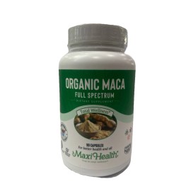 Maxi Health Kosher Organic MACA 600 mg Women’s Health Full Spectrum 90 Capsules