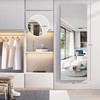 Hasipu Door Mirror Full Length, 47"x 16" Full Body Over