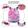 Risefit Waterproof Drawstring Backpack, Swimming Travelling Shopping Gym Bag Nylon