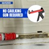 GH1200 18 ML x 8 PCs Silicone Caulk Clear Silicone