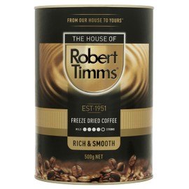 The House of Robert Timms Rich and Smooth Freeze Dried Coffee 500 g