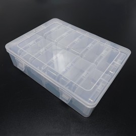 Small Storage Boxes with Lid, Transparent Mini Plastic Box, Plastic Container Storage, Sorting Box, Pill Box, Small, Mini Organiser Transparent Box, for Craft Items, Small Parts