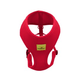 Active Dogs Dog Harness No Pull & No Choke Adjustable Pet Vest Harness for Dogs Reflective Adjustable Breathable Front Clip Pet Harness for Small Medium and Large Dogs (Small, Red)
