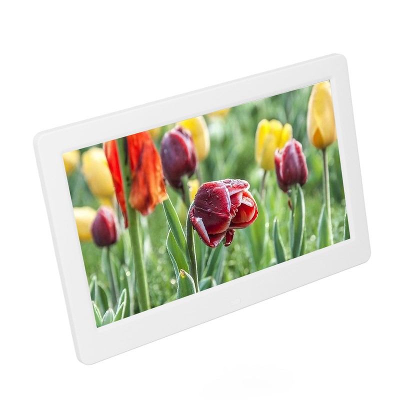 10 Inch Digital Picture Frame HD Intelligent Remote Control Video