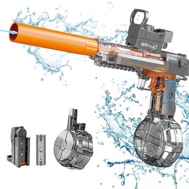 Water Toy Best For Summer Beach Outdoor Fun Time Water Blaster:_Dark Grey