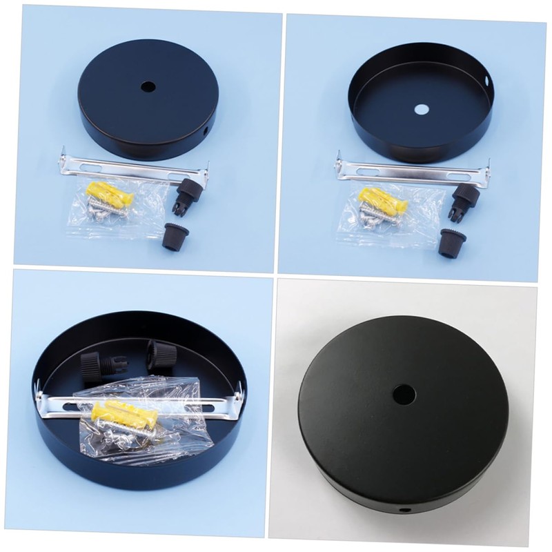 Operitacx DIY Ceiling Canopy Kit for Chandelier Round Light Fixture