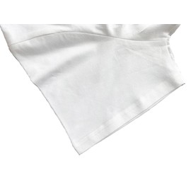 DANVOUY Women's Summer Casual Letters Printed T-Shirt Short Sleeves Graphic V-Neck Tops White X-Large