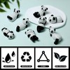 8 Pcs Cute Ceramic Panda Chopsticks Holder, Chopstick Rest Rack
