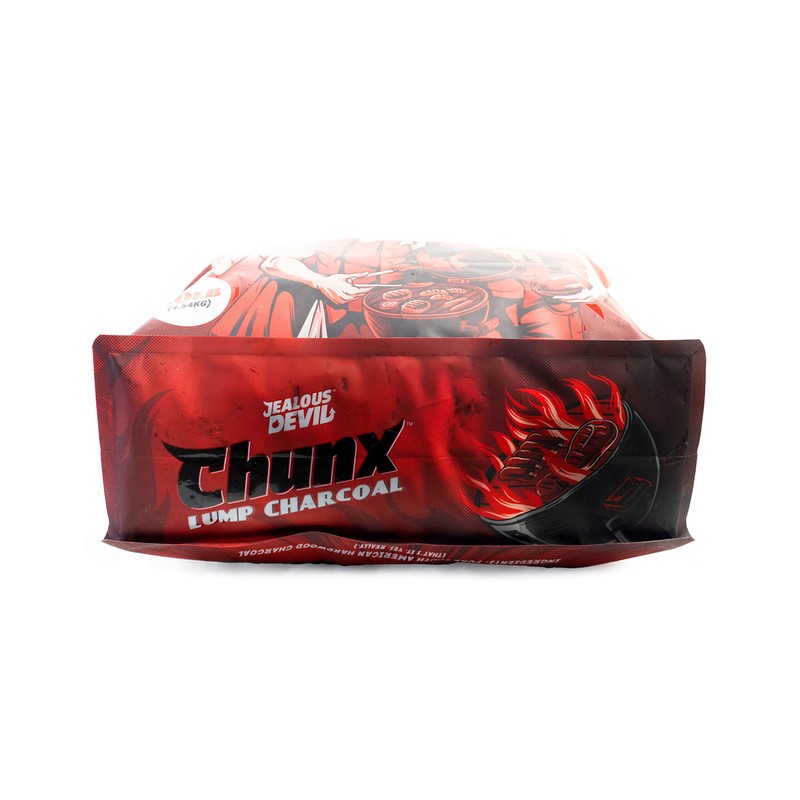 Jealous Devil All Natural Hardwood Lump Charcoal (1-10lbs Bag)