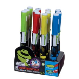 Raymond Geddes Confidential 3-Color Invisible Ink Pen (Set of 12)