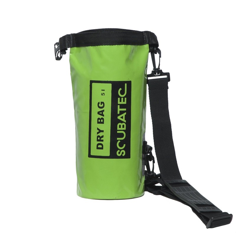 Scubatec Dry Bag – Waterproof Saddle Bag, Green