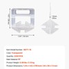 Tile Leveling System Clips 2200PCS 1/16" 1.5mm Floor Wall Spacer