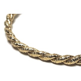 s.dekoda Cord 10 m x 6 mm Gold Lurex Twist Cord Decorative Cord