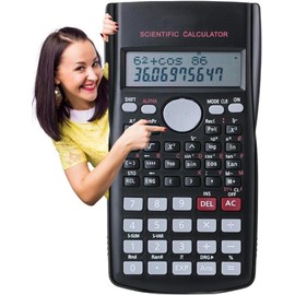 Scientific Calculator for Secondary School With 240 Functions Enhance Learning 2 Line Display with an Electronic Scientific Calculator - Perfect for School, Precise Calculations, Calculating Tools
