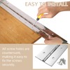 2 Pack Heavy Duty Piano Hinges, 36 Inch x 3