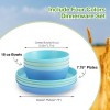 Mfacoy Wheat Straw Kids Plates and Bowls Set, Unbreakable Kids