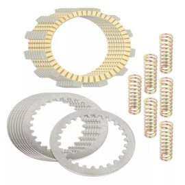 Caltric Clutch Friction Plates And Springs Kit for Yamaha R6 YZF-R6 2003 2004 2005