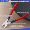 GOLD DEER Nippers Hobby Nippers with Wire Stripper Function, Skin