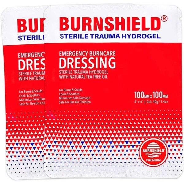 EverOne Burnshield Dressing, 4" x 4", 2 Count
