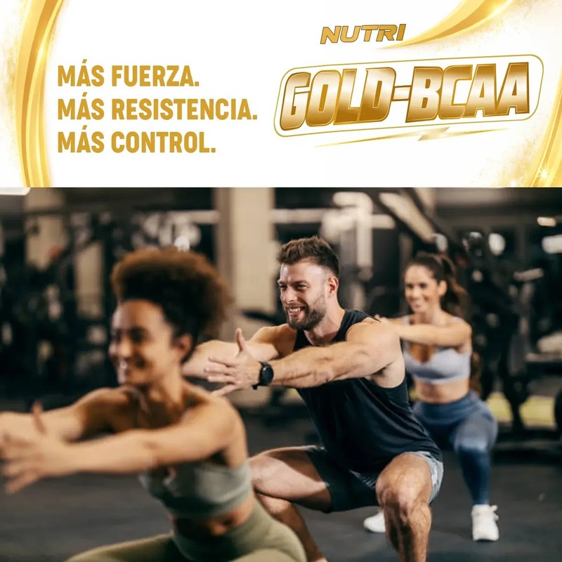Aminoacidos Bcaas Nutri Gold 1kg Sabores