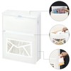 Mail Slot Catcher Bag, Indoor White Mail Catcher Felt Cloth