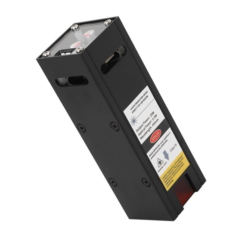 Laser Module 12V 450nm 20W Laser Cutting Module CNC Laser