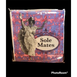 KREWE OF MUSES 2023 Cocktail Napkins Sole Mates Unopened NIP Purple & Pink Shoe