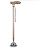 LED Light Crutch Adjustable Walking Wand Comfortable Grip Cane Stable