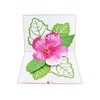 Hibiscus Flower Pop Up Card, 3D Mother's Day Card, Birthday
