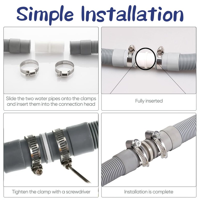 Washing Machine Waste Pipe Connector – Hose Connector for Drainage