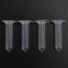 Micvtve 500Pcs 2Ml -Centrifuge Tube Test Tube Vial Clear Plastic
