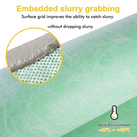 Upgraded Waterproof Membrane Thickened 23.6 mils 3.77ft x 98.5 ft / 371 Square Feet Waterproof Membrane for Shower Walls, Bathroom Flooring, Wet Room, Tile, Sauna, Steam Room