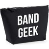 Hippowarehouse Band Geek printed make up cosmetic wash bag 18x19x9cm