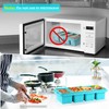 Ztomine Silicone Freezer Tray With Lid - Silicone Freezer Food